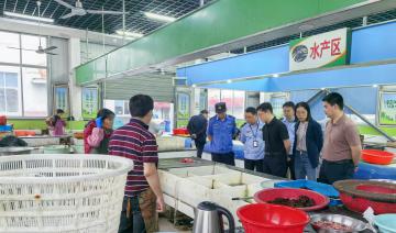 溧阳市监局上黄分局：开展食用农产品安全专项检查